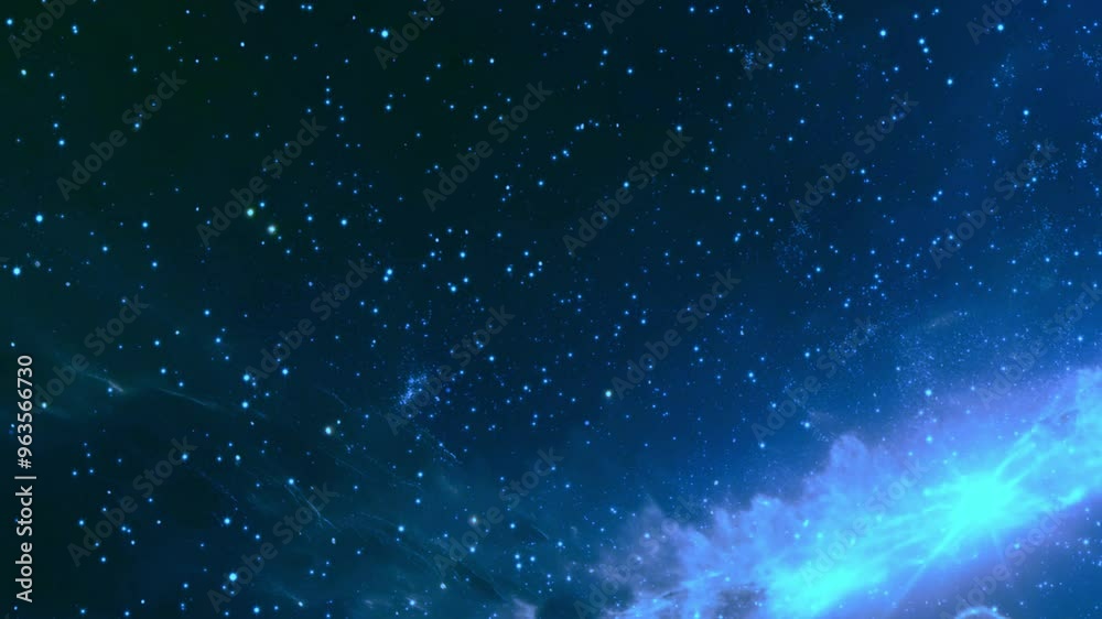 colored nebula galaxy space background