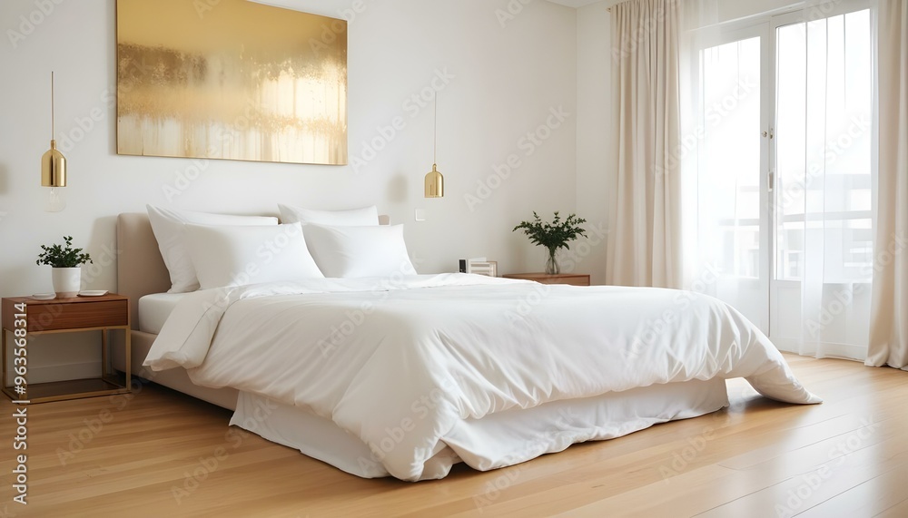 Photo interior modern design room 3d illustration Photo interior modern design room 3d illustration