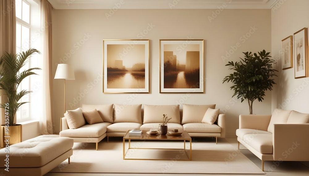 Photo interior modern design room 3d illustration Photo interior modern design room 3d illustration
