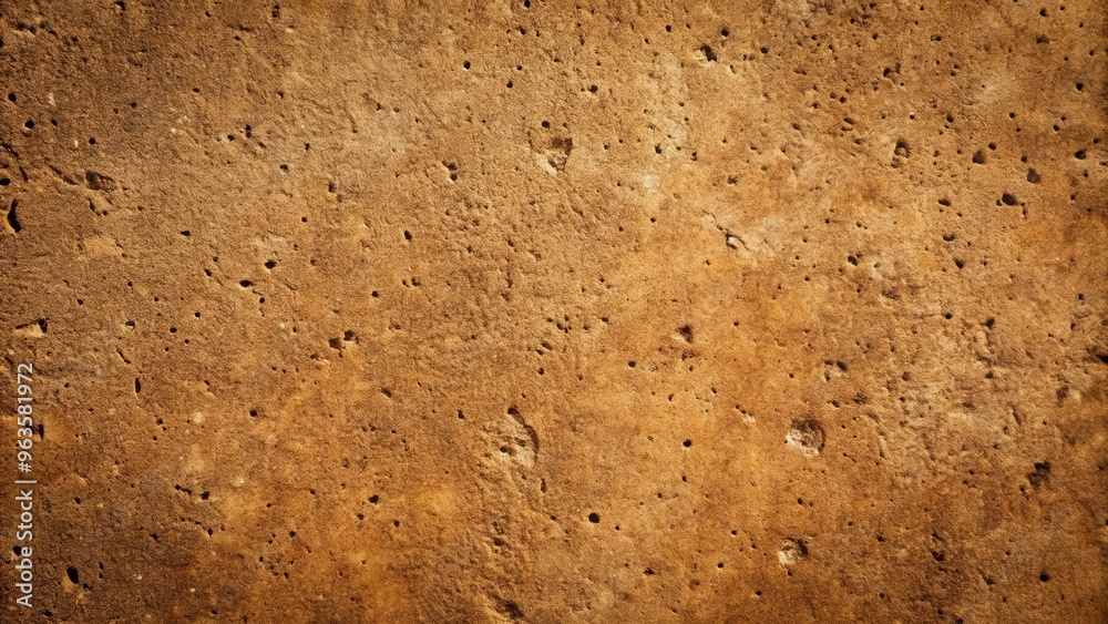 Fototapeta premium Empty brown concrete surface texture with rough and gritty appearance