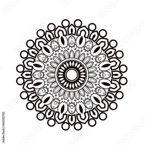 mandala art.     ornament, illustration, tattoo, ethnic, floral, drawing, Arabic,  csilhouette, print, arabesque, doodle, oriental, invitation, lace, ornate, graphic, outline, minimal,  geometric,