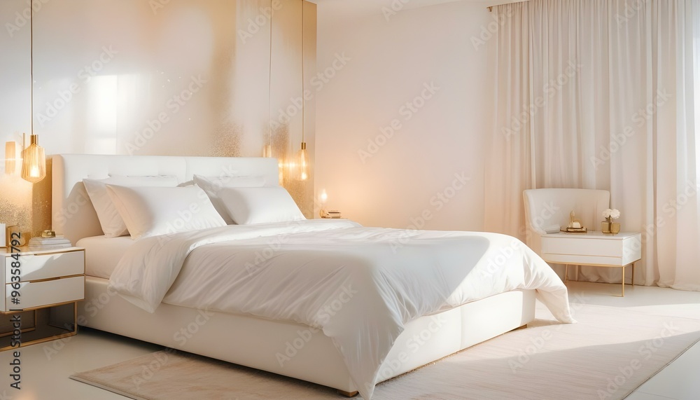 Photo interior modern design room 3d illustration Photo interior modern design room 3d illustration