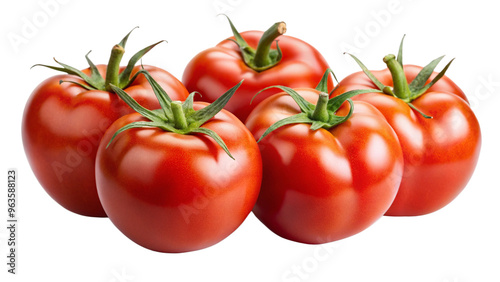 tomatoes isolated on a white background © sadi