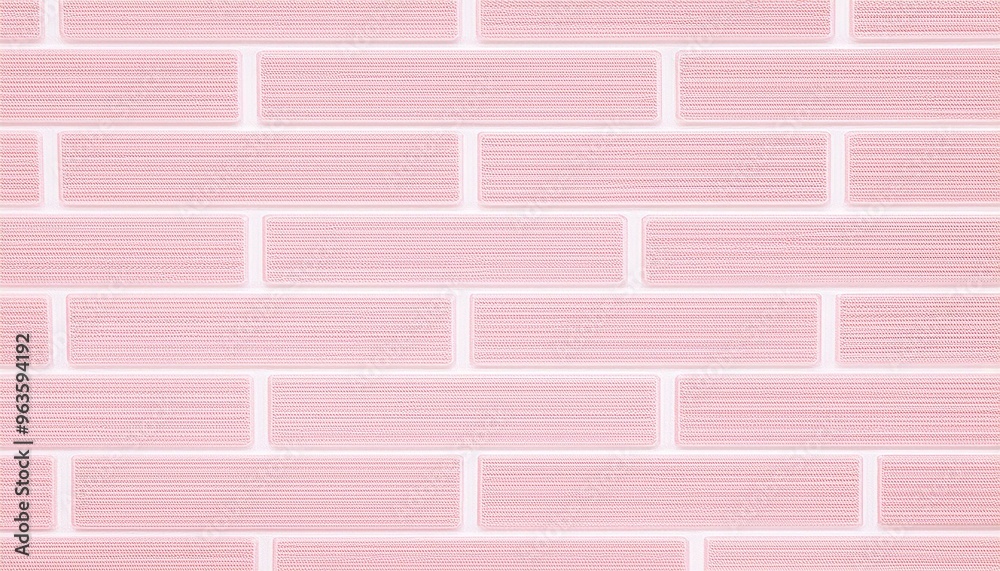 Obraz premium Mur en briques roses