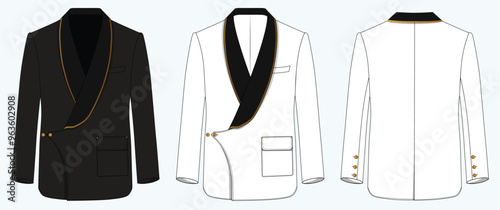 Mens Exclusive Tuxedo Jacket Design