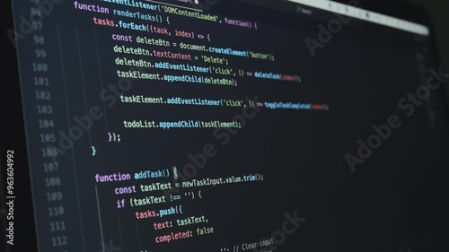 Side view of user copying and reviewing GPT-generated code
