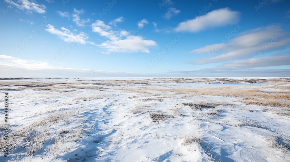 Desolate Arctic tundra with no snow cover, showcasing the warming of traditionally frozen regions and the shift in ecosystems due to climate change. Desolate Arctic tundra with no snow cover, showcasing the warming of traditionally frozen regions and the shift in ecosystems due to climate change.