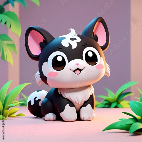 cute 3d animal