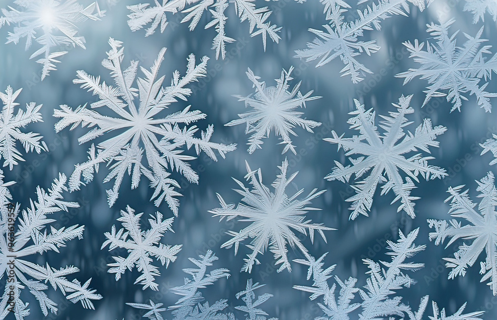 winter frosty frilly patterns, Christmas theme, collage for New Year winter frosty frilly patterns, Christmas theme, collage for New Year