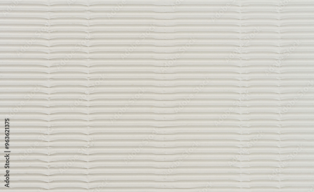 Obraz premium White corrugated paper, packaging material