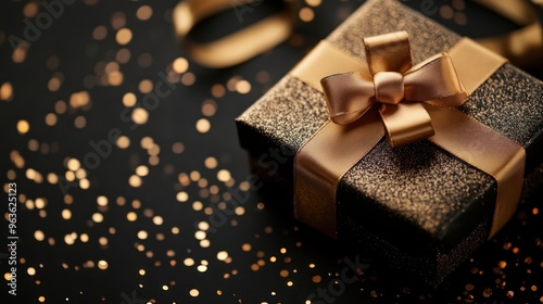 Elegant Gift Box with Golden Bow