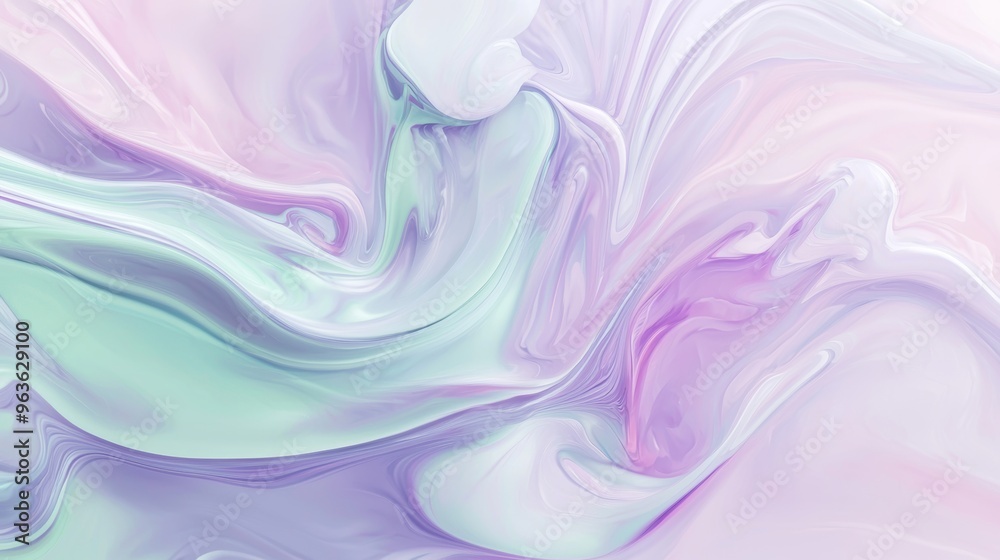 Liquid paint flowing and mixing together creating a mesmerizing wavy pattern. This colorful abstract background is perfect for any design project Liquid paint flowing and mixing together creating a mesmerizing wavy pattern. This colorful abstract background is perfect for any design project