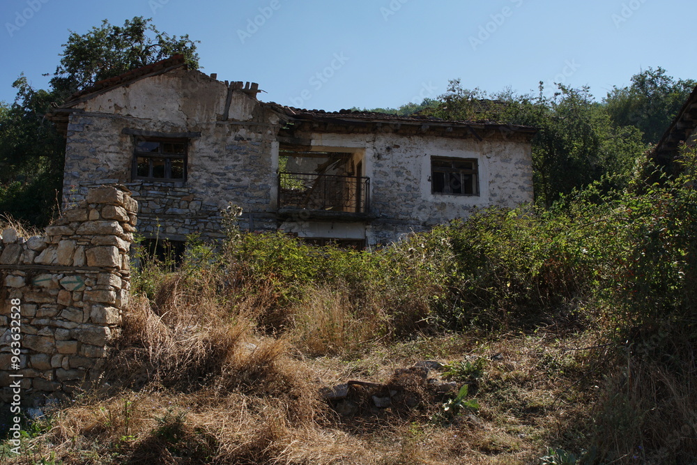 Sheep Farming in the Village of Gorno Konjsko in the Galicica National Park, near Ohrid in North Macedonia