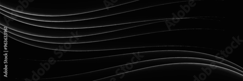 Wave background with modern and elegant neon effect. Premium design for wallpaper, banner, poster. vector