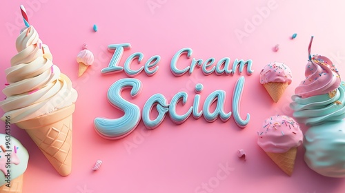 Ice Cream Social   Sweet Summer Treat