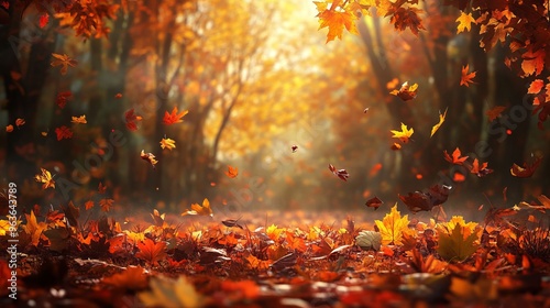 first day of fall concept 