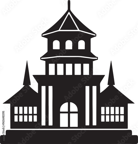 illustration of a castle