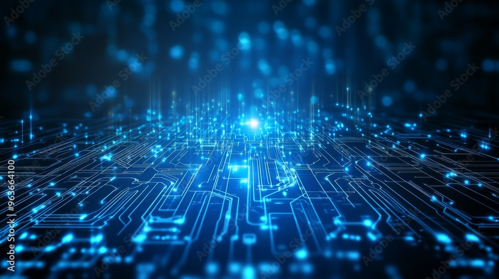 Futuristic Digital Circuitry Background Futuristic Digital Circuitry Background