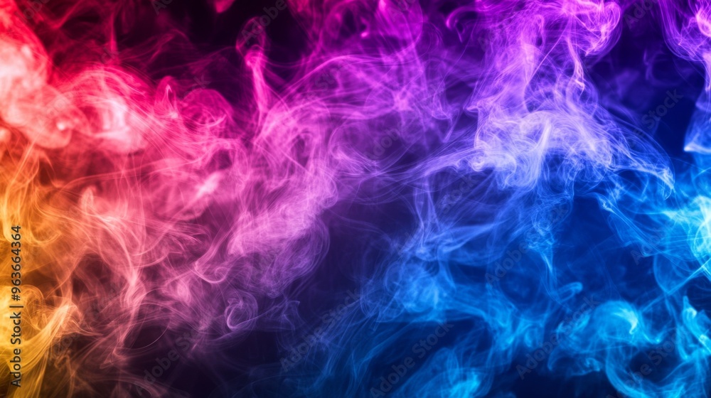 Colorful Smoke Abstract Background Colorful Smoke Abstract Background