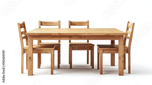 Wooden Dining Table Set