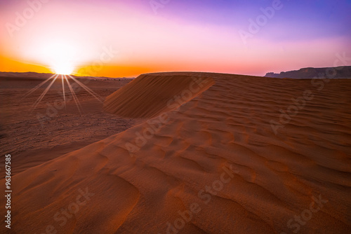 Fototapeta Naklejka Na Ścianę i Meble -  sand dunes in the desert