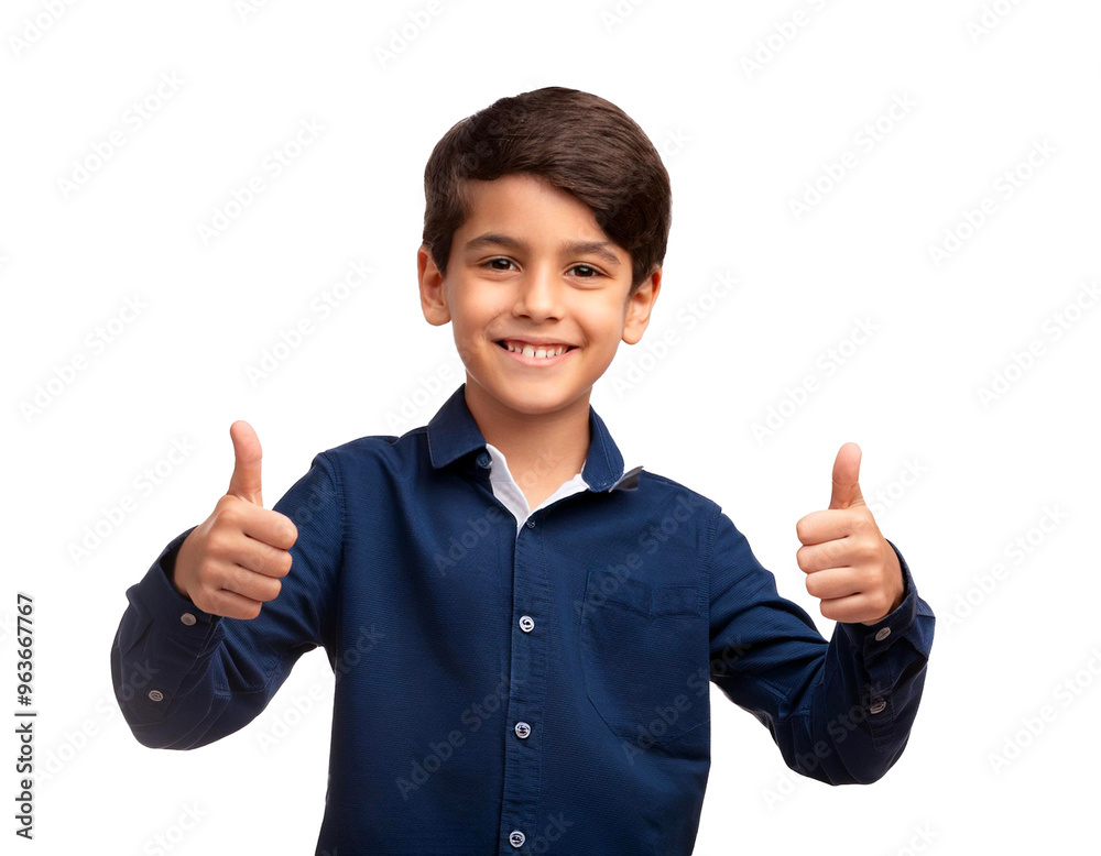 Smiling boy showing thumbs up. Cheerful child, positive gesture, transparent background. Smiling boy showing thumbs up. Cheerful child, positive gesture, transparent background.