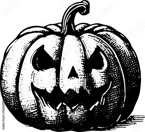 Jack O’ Lantern Or Halloween Pumpkin 