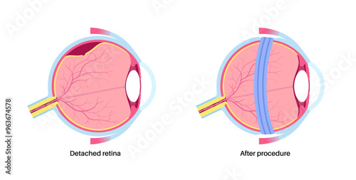 Scleral buckle procedure