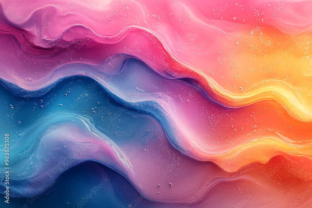 Dynamic and vibrant abstract liquid artwork, featuring a swirling mix of bold, vivid colors with fluid shapes and patterns.
Dynamic and vibrant abstract liquid artwork, featuring a swirling mix of bold, vivid colors with fluid shapes and patterns.