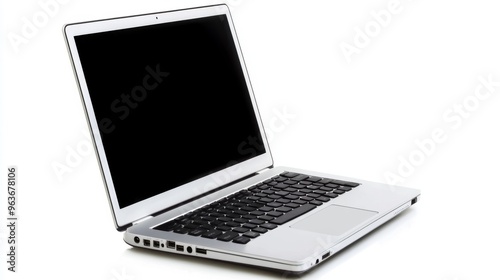 Modern Open Laptop Design