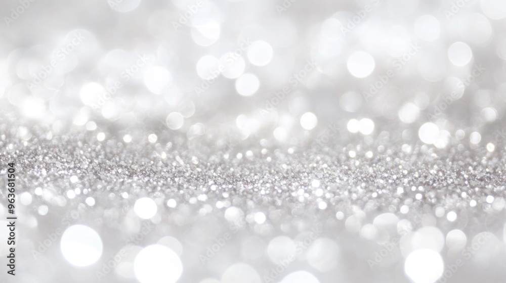 Shimmering Silver Background Shimmering Silver Background