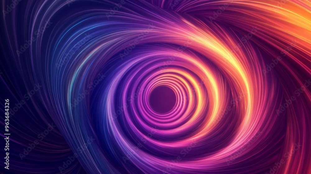 Vibrant Swirl of Color Vibrant Swirl of Color