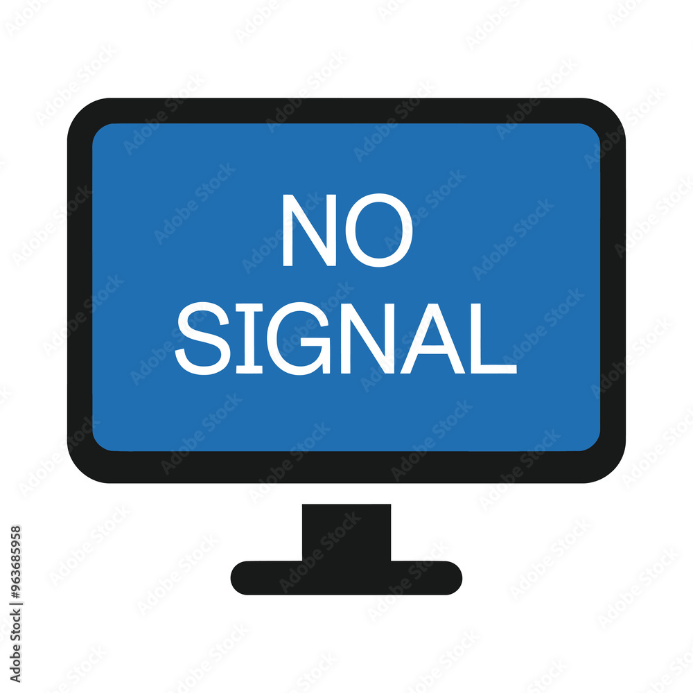 Monitor vector icon. Monitor vector icon.