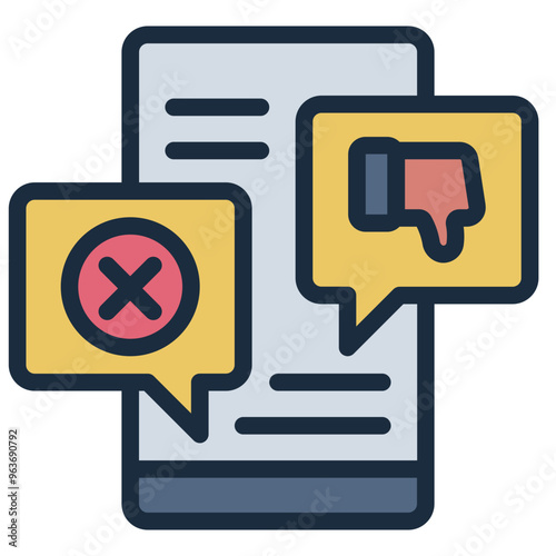 Phone representing cyber bullying and harassment through social media platforms.