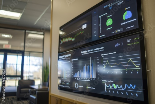 Wallpaper Mural Real-Time Energy Management Dashboard in Community Center for Efficient Consumption Tracking Torontodigital.ca