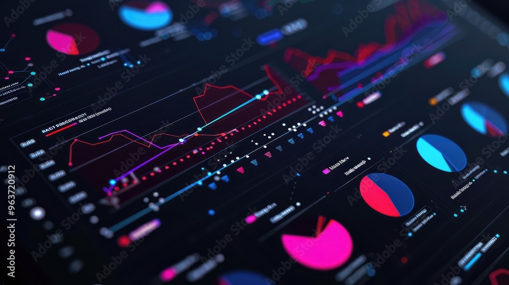 Dynamic Data Visualization with Colorful Graphs and Charts Dynamic Data Visualization with Colorful Graphs and Charts