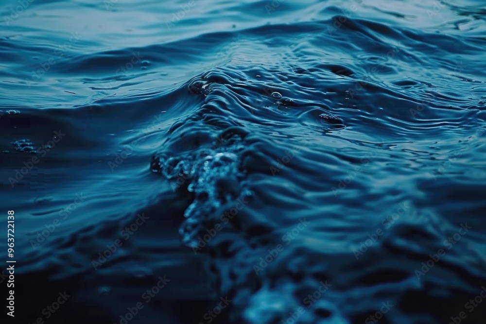 A close-up view of ocean waves A close-up view of ocean waves