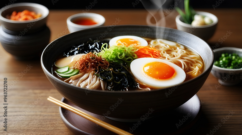 Irresistible Japanese Ramen in Rich Broth with Fresh Toppings. Recipe Irresistible Japanese Ramen in Rich Broth with Fresh Toppings. Recipe