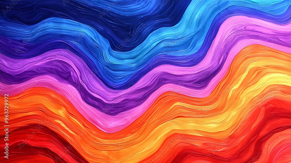 Abstract Rainbow Swirls Abstract Rainbow Swirls