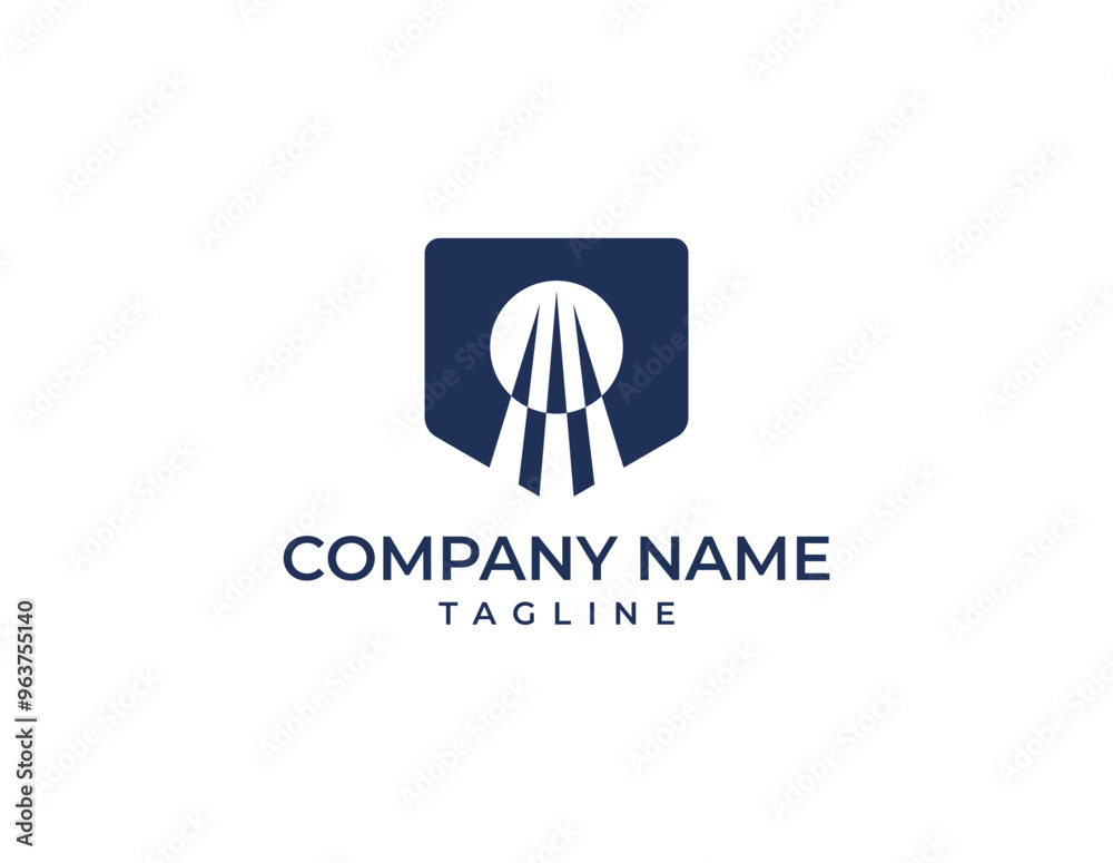 modern skyscraper technology logo, luxury modern skyscraper technology logo, luxury
