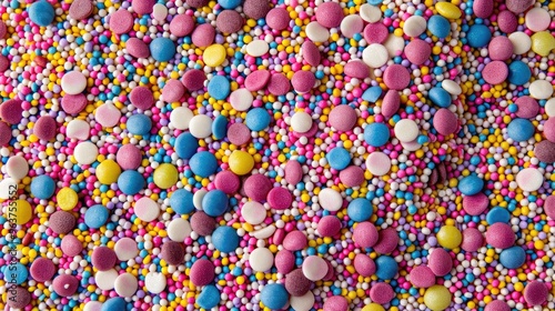 Candy sprinkles for stylish wallpaper or backdrop