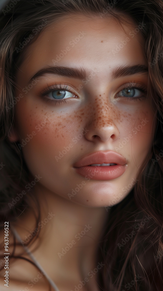Portrait of Beautiful Women, Skincare Model Portrait of Beautiful Women, Skincare Model