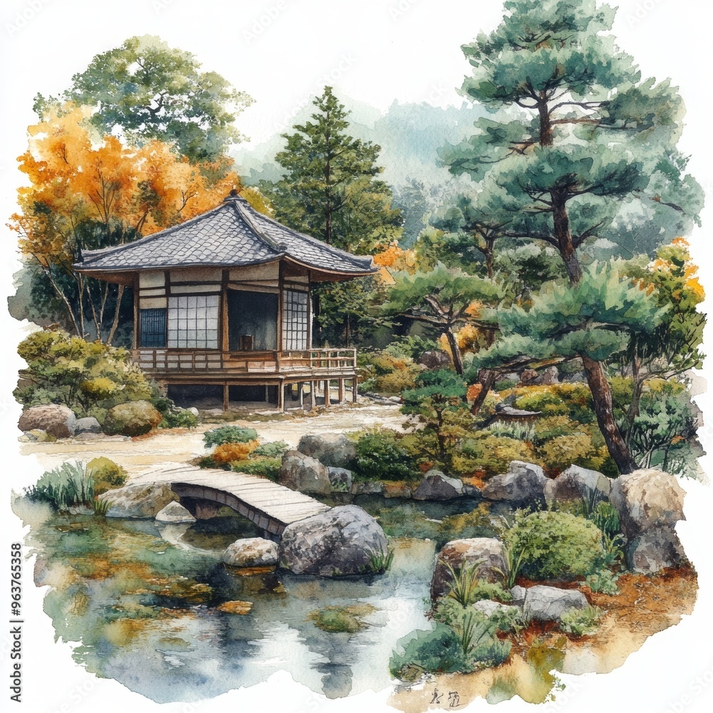 Obraz premium Japanese Garden