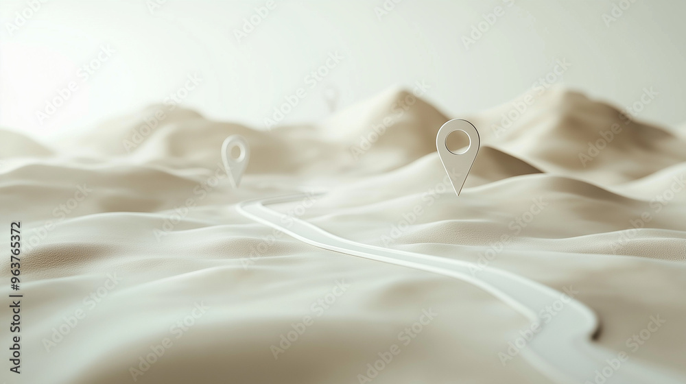 Pin on a map, location pin, map background Pin on a map, location pin, map background