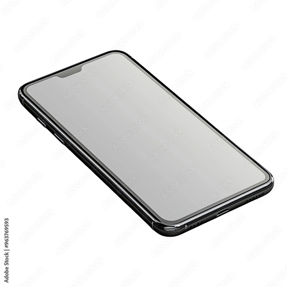 3d Realistic Smartphone Mockup , Digital Art. Isolated on a Transparent Background. Cutout PNG. 3d Realistic Smartphone Mockup , Digital Art. Isolated on a Transparent Background. Cutout PNG.