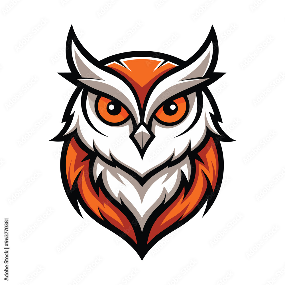 vector beautiful owl logo design vector beautiful owl logo design