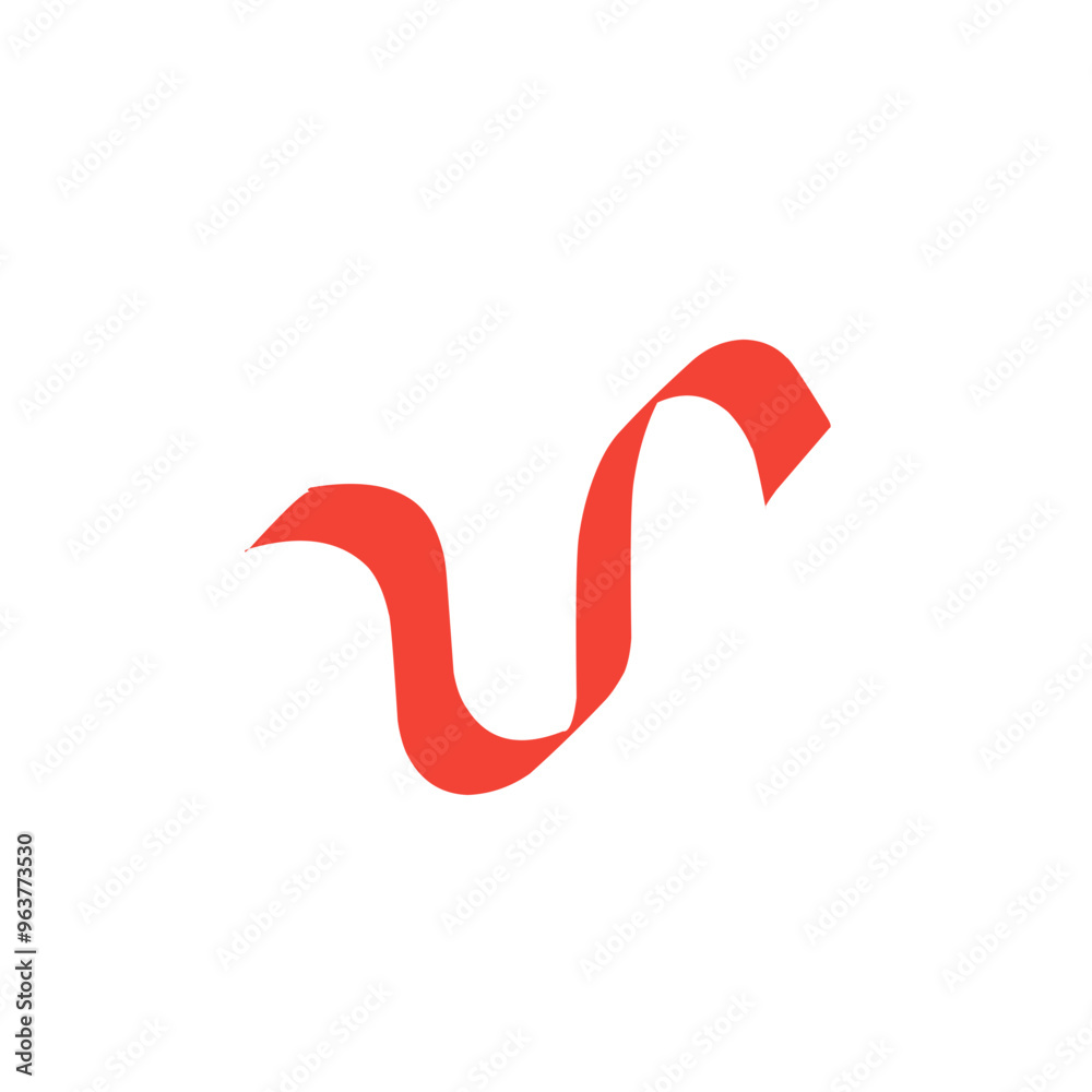 red confetti ribbon line red confetti ribbon line