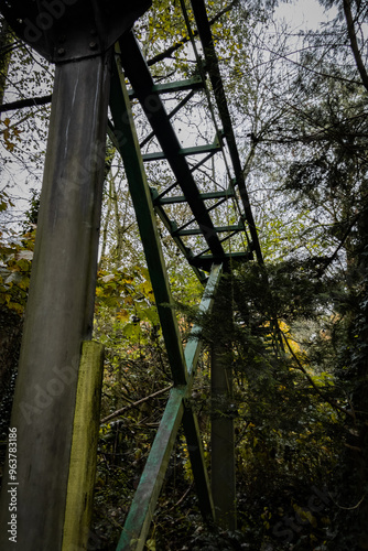 abandoned rollercoaster