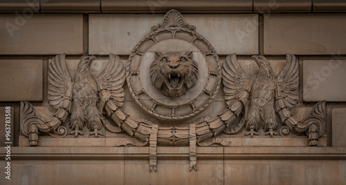 detail of the church