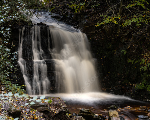 waterfall in the woods